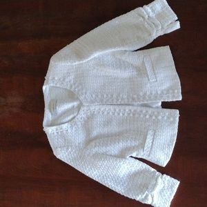 Kate & Rosey Suit Jacket White Size Small